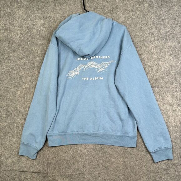 Jonas Brothers The Album Hoodie Pullover Size Small Heavyweight Graphic Tour - Picture 8 of 9